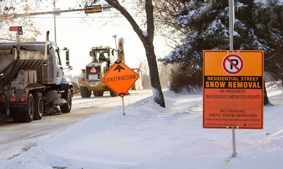 Residential Snow Clearing | Strathcona County